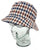 Aquascutum Hydro Reversible Bucket Hat Navy/Check