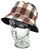 Aquascutum Hydro Macro Reversible Bucket Hat Navy/Large Check