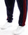 Sergio Tacchini Masters Velour Track Pants Navy Blue / Merlot