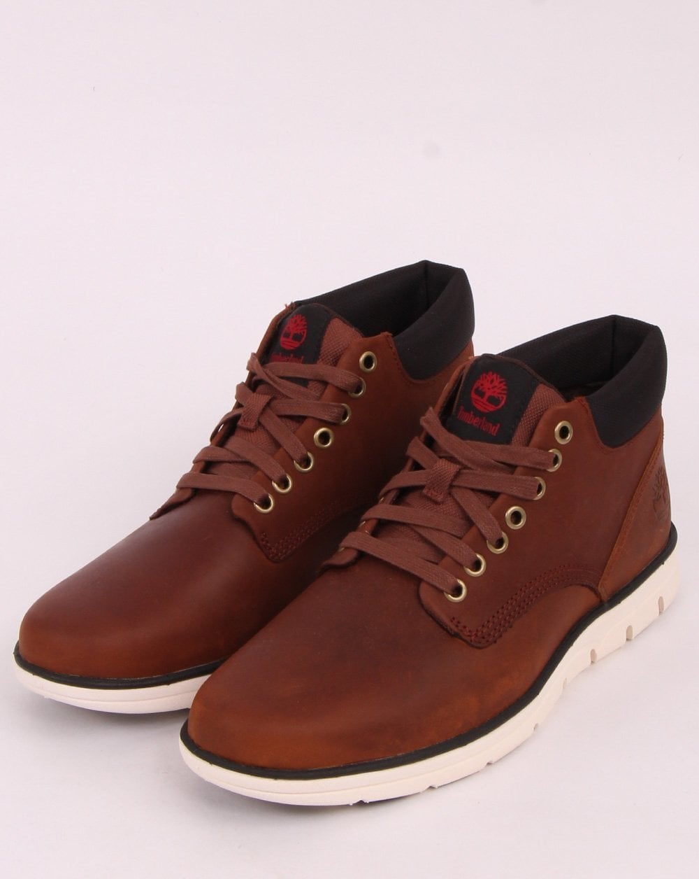 Timberland Brad Street Mid Lace-Up Boots Brown