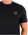Sergio Tacchini Masters T Shirt Black/Gold