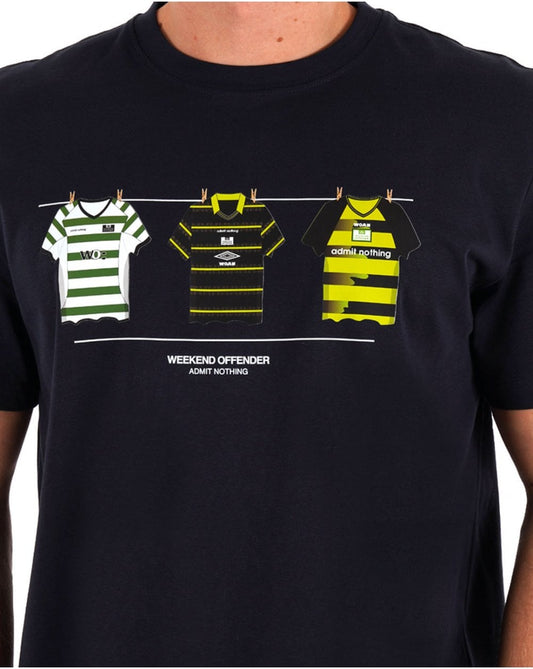 Weekend Offender Weekend Offender Celtic T-shirt New Navy/Green
