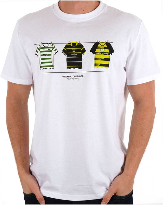 Weekend Offender Weekend Offender Celtic T-shirt New White/Green