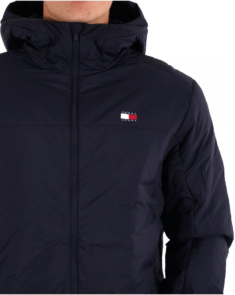 Tommy Jeans Lightweight Hooded Jacket Navy