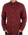 Gant Poplin Tartan Shirt Ruby Red