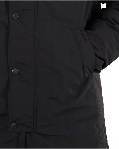 Barbour Winter Wadded Showerproof Mac Black Carbon