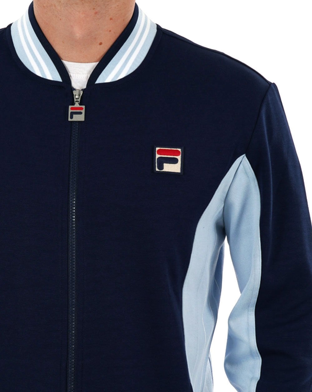 Fila Vintage Mk1 Settanta Track Top Navy Sky