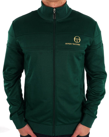 Sergio Tacchini Masters Track Top Green / Gold