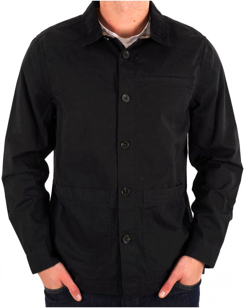 Barbour Cole Overshirt Black