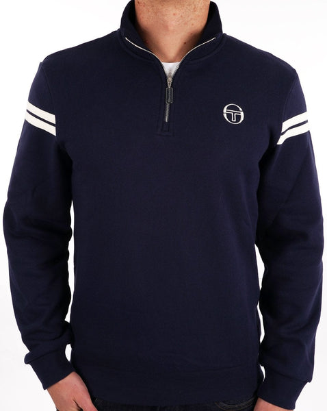 Sergio Tacchini 1/4 Zip Maurizo Sweat Navy