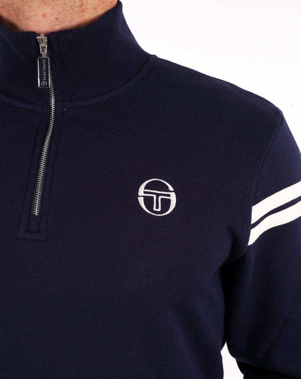 Sergio Tacchini 1/4 Zip Maurizo Sweat Navy