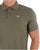Barbour Tartan Pique Polo Shirt Green Slate