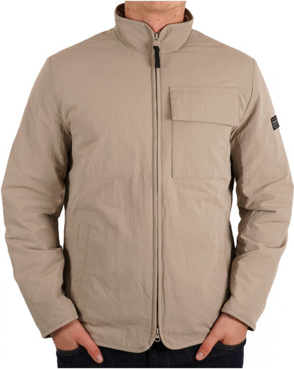 Barbour International Glenton Quilt Jacket Concrete