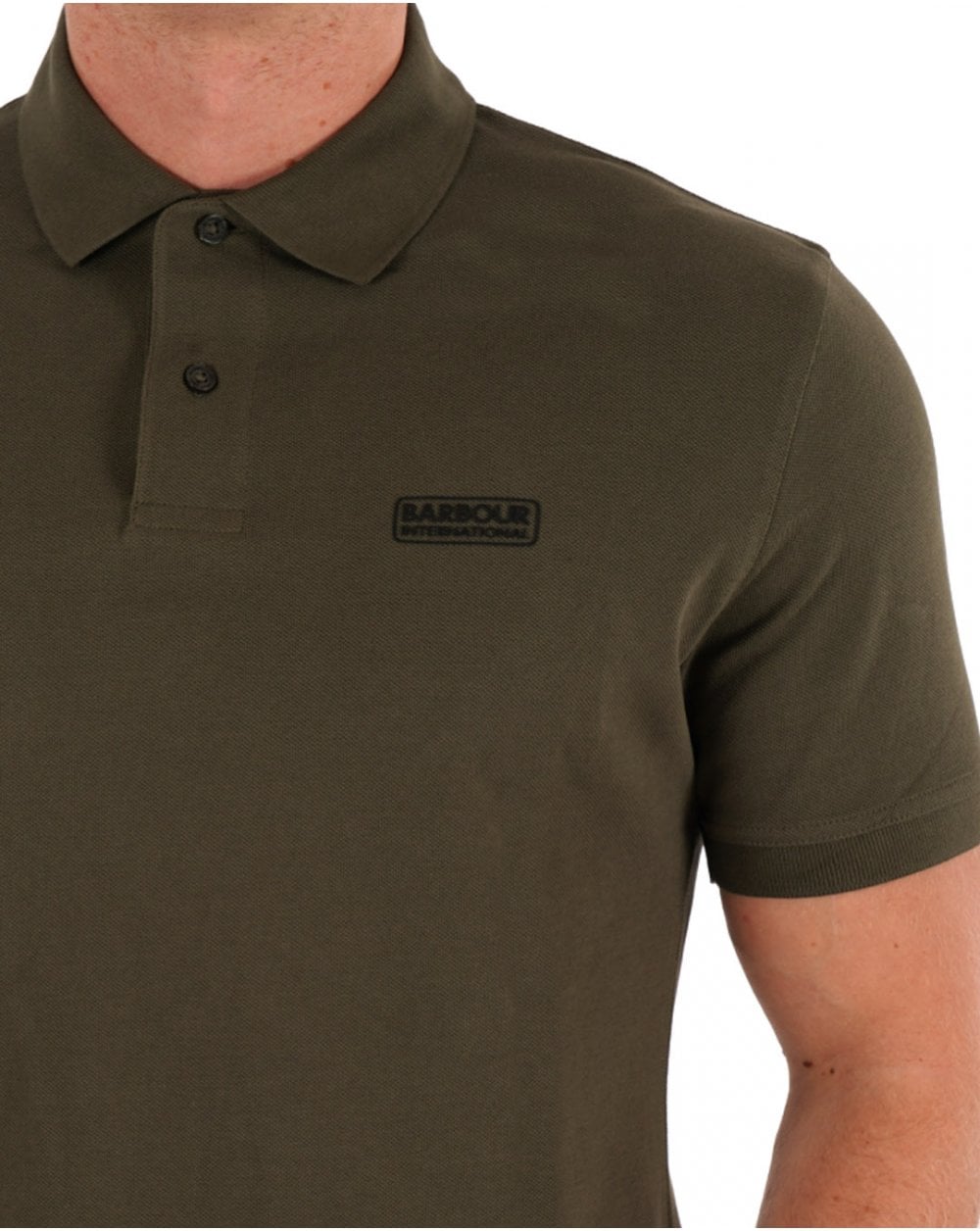 Barbour International Essential Polo Uniform Green