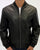 Archive Leathers Bomber Jacket Black