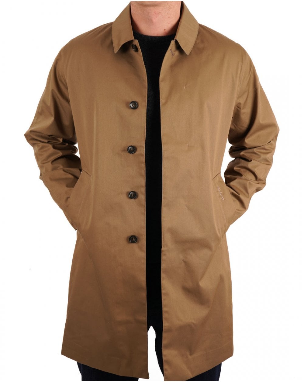 Barbour Lorden Waterproof Mac Sand