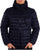 Barbour International Racer Ouston Hooded Quilted Jacket Navy