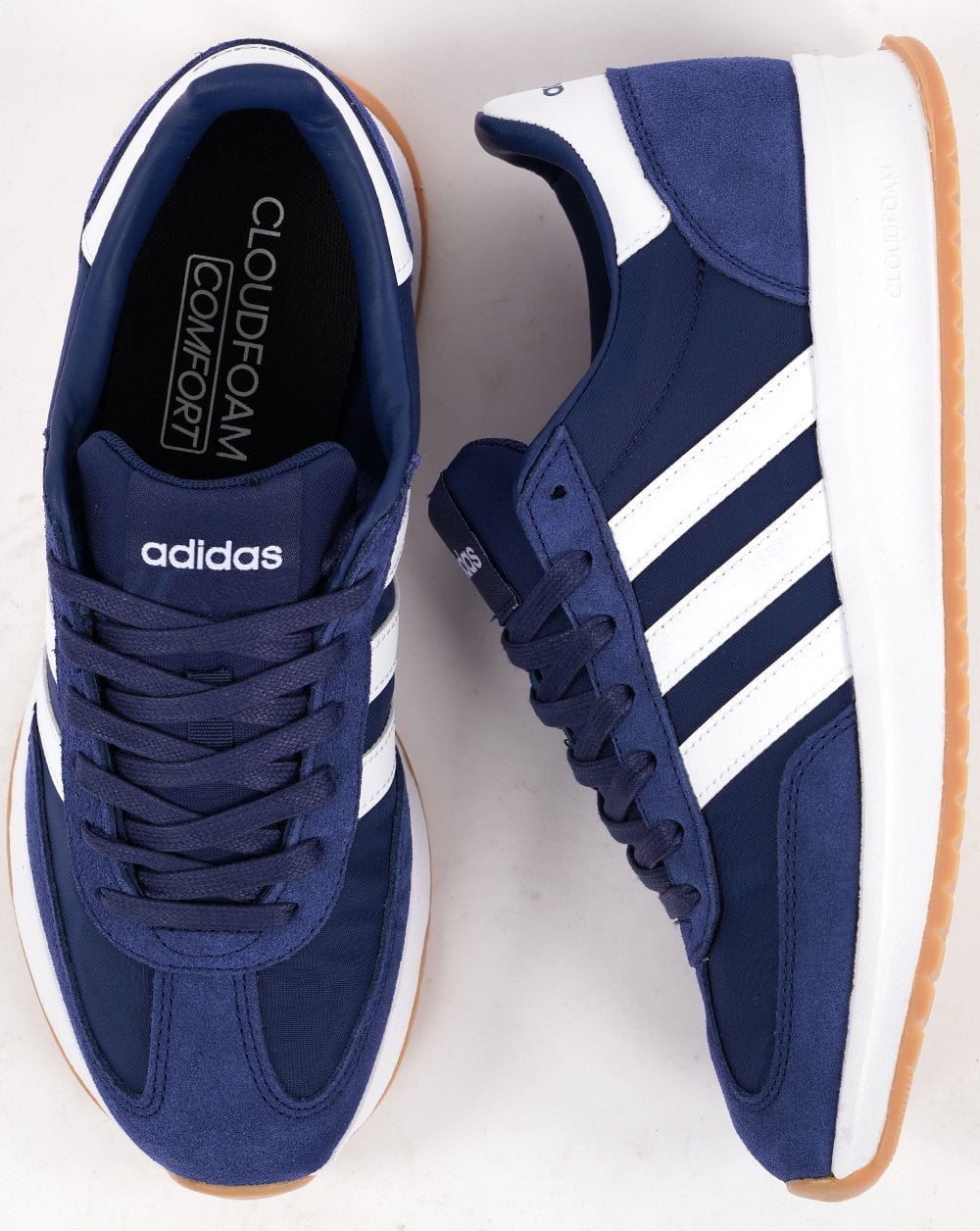 Adidas Run 70s 2.0 Trainers Dark Blue/White