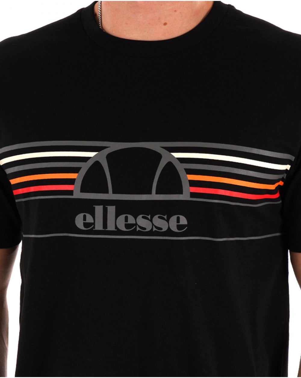 Ellesse Lentamente T Shirt Black