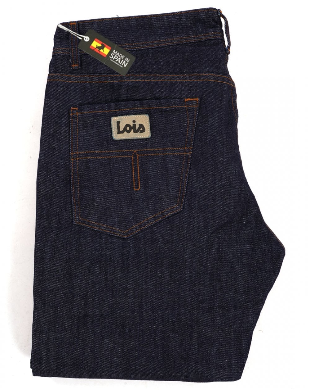 Lois Marvin Classic Straight Leg Jeans Dark Wash