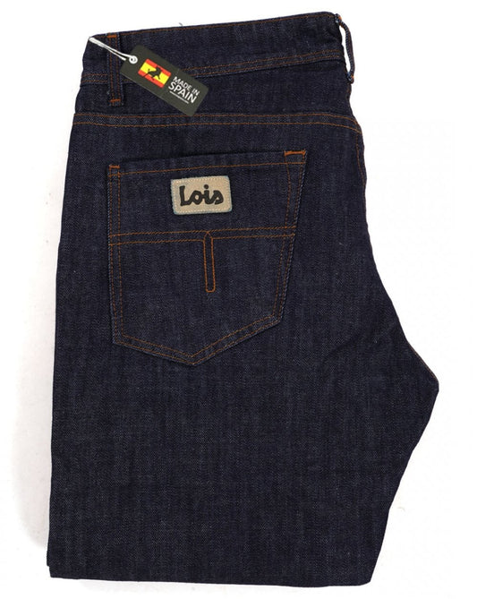 Lois Marvin Classic Straight Leg Jeans Dark Wash