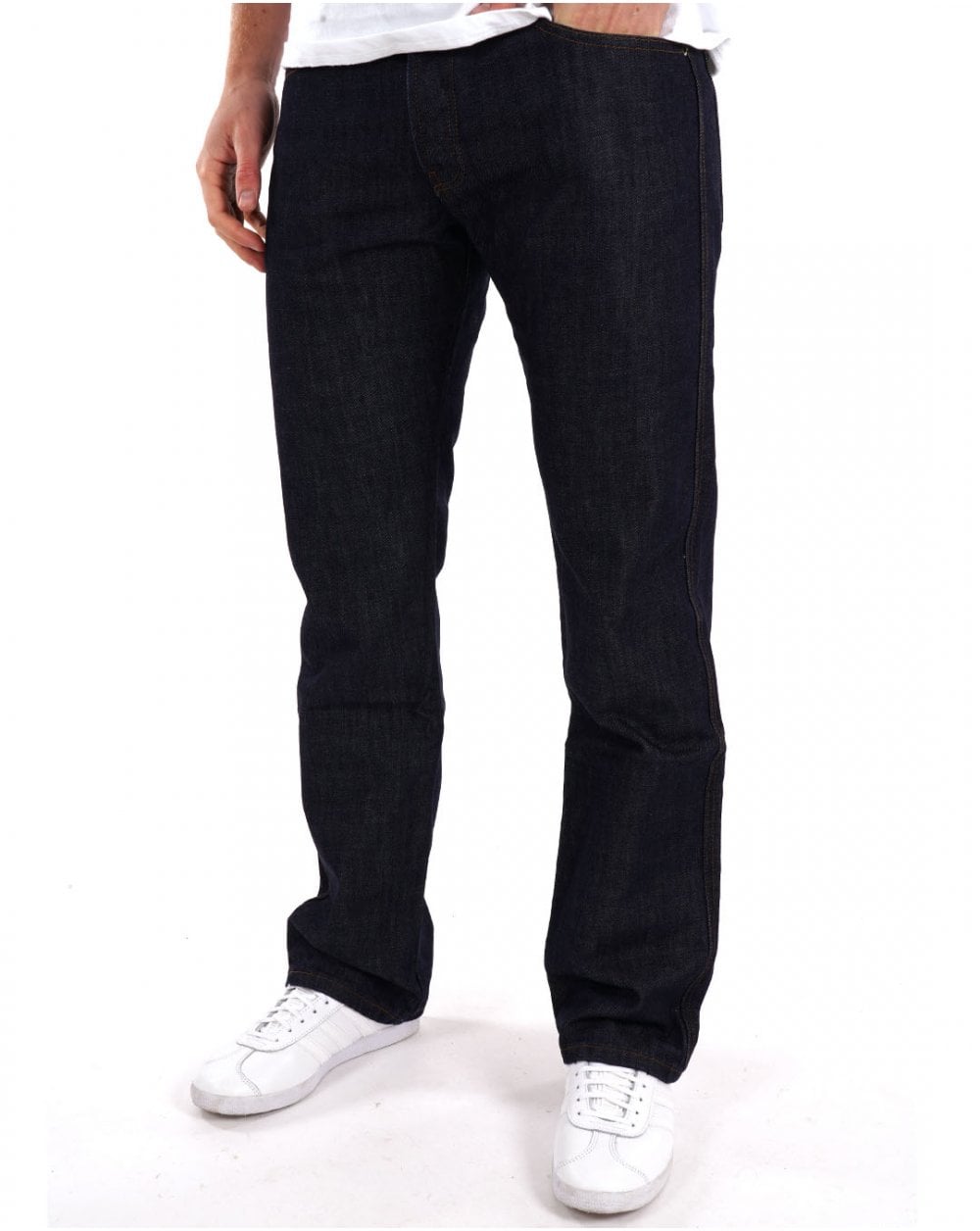 Lois Marvin Classic Straight Leg Jeans Dark Wash