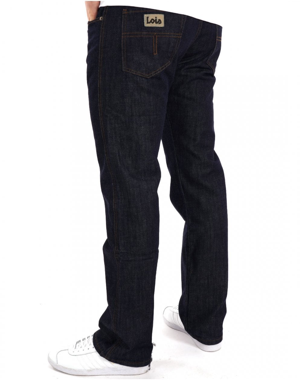 Lois Marvin Classic Straight Leg Jeans Dark Wash