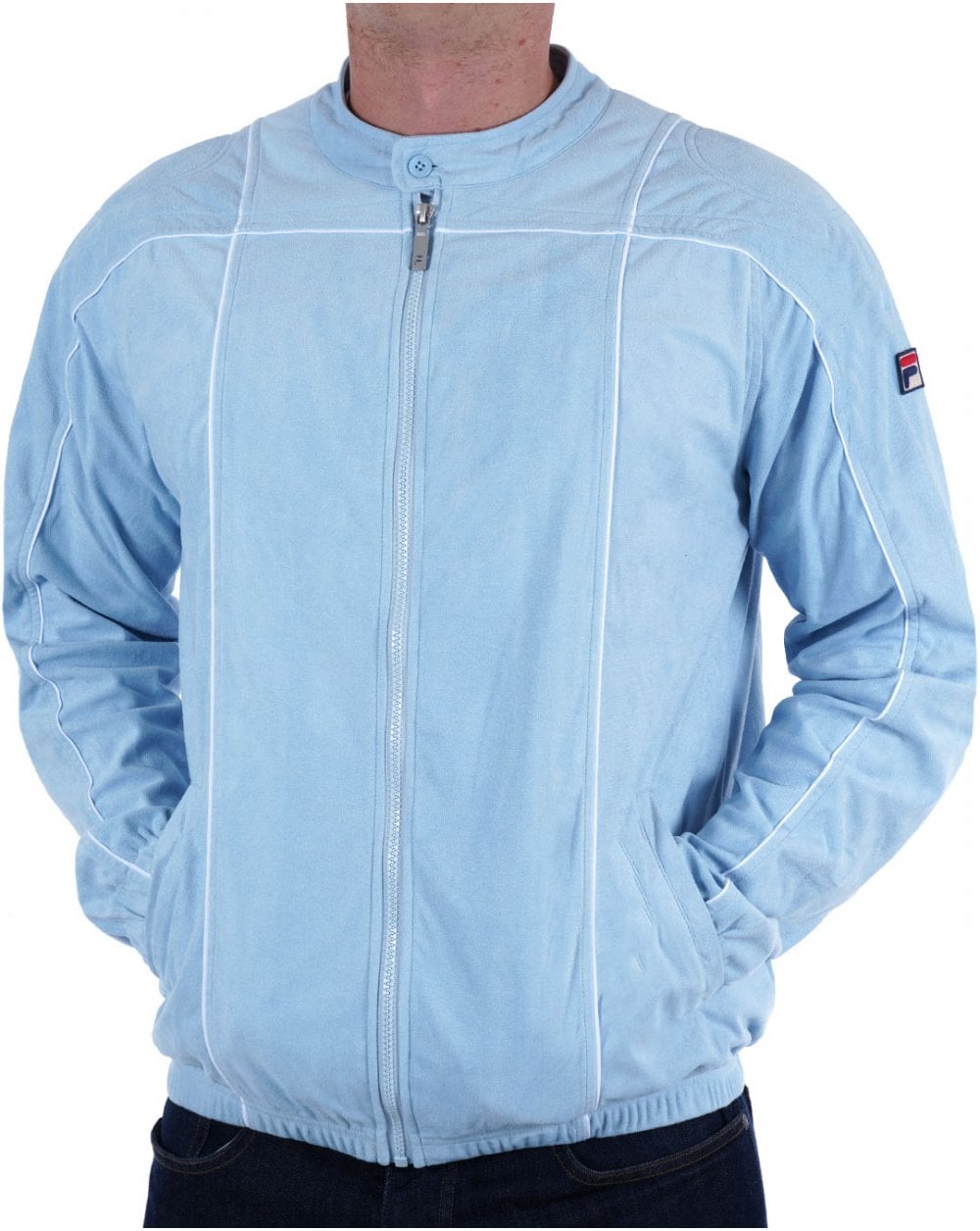 Fila Vintage Terrinda MK3 Track Top Sky Blue/White