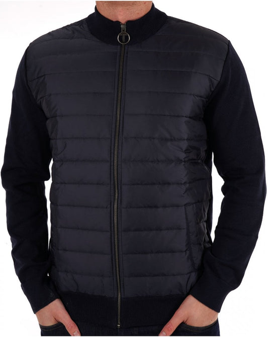 Barbour Barbour Baffle Zip Through Jacket Navy