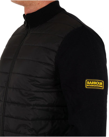 Barbour International Legacy Baffle Jacket Black