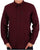 Ben Sherman Long Sleeved Oxford Shirt Burgundy