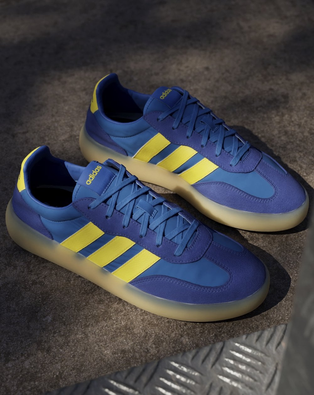 Adidas Barreda Trainers Royal Yellow Ice Sole
