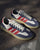 Adidas Barreda Trainers White Navy Red Ice sole