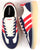 Adidas Barreda Trainers White Navy Red Ice sole