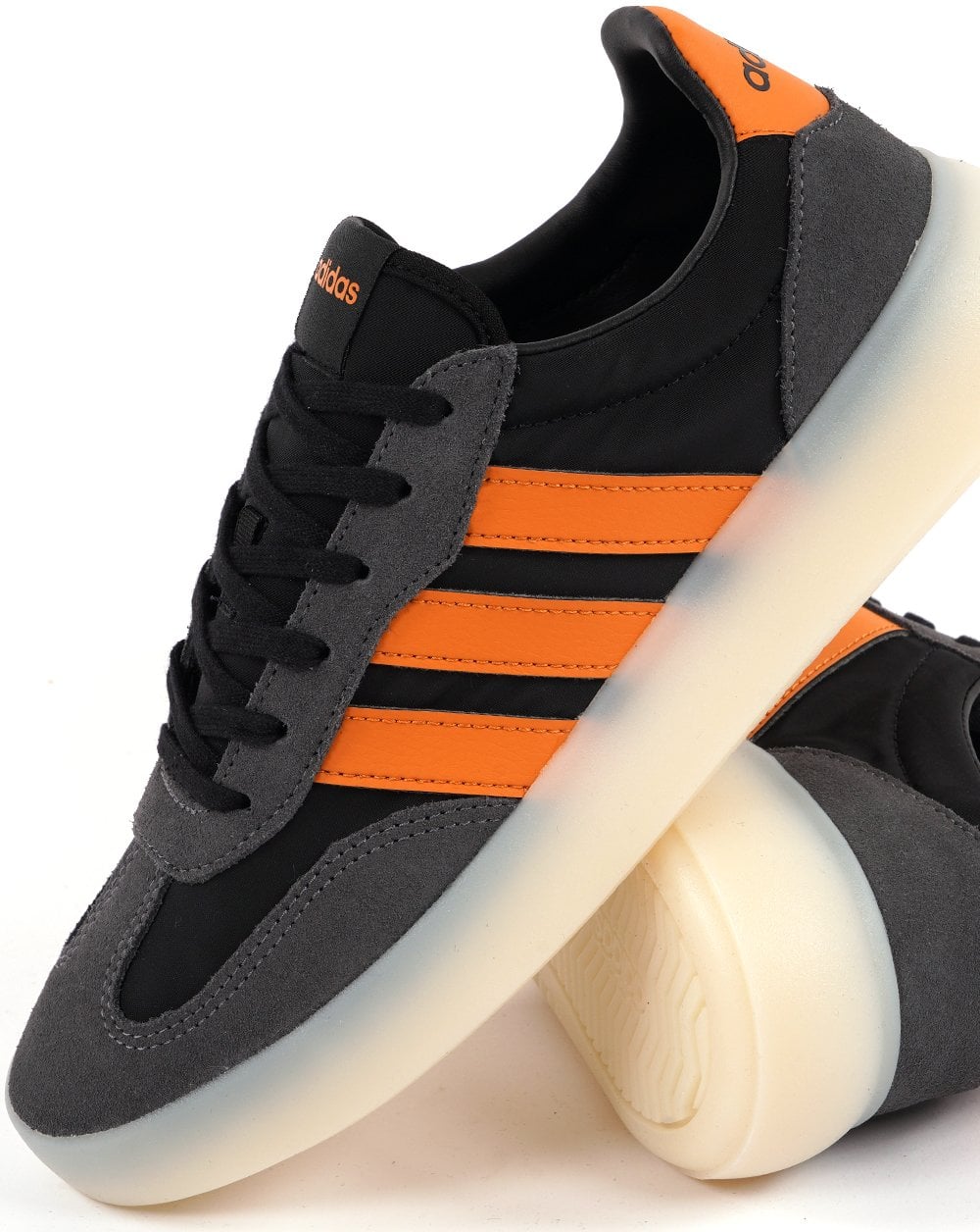 Adidas Barreda Trainers Black Orange Ice Sole