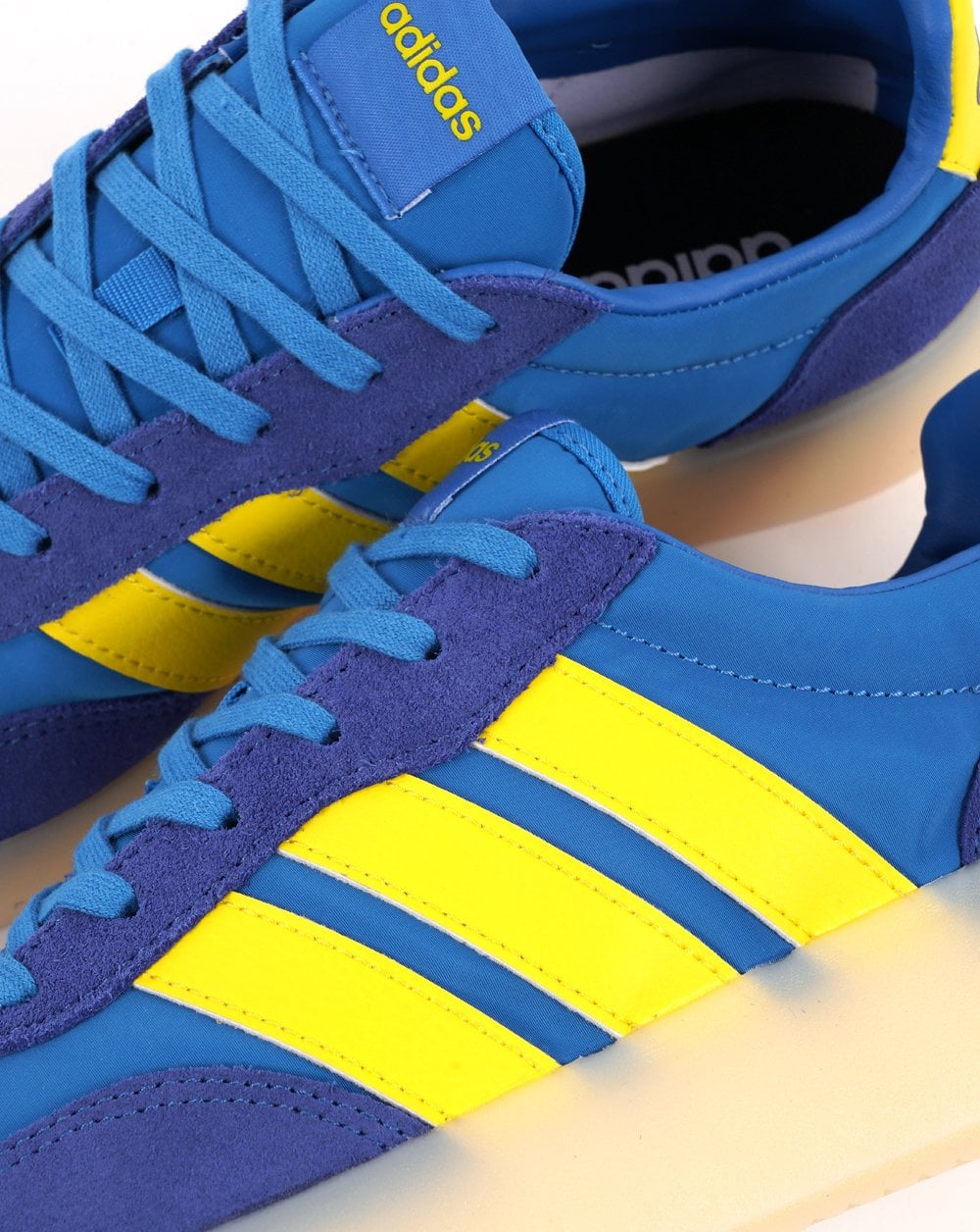 Adidas Barreda Trainers Royal Yellow Ice Sole