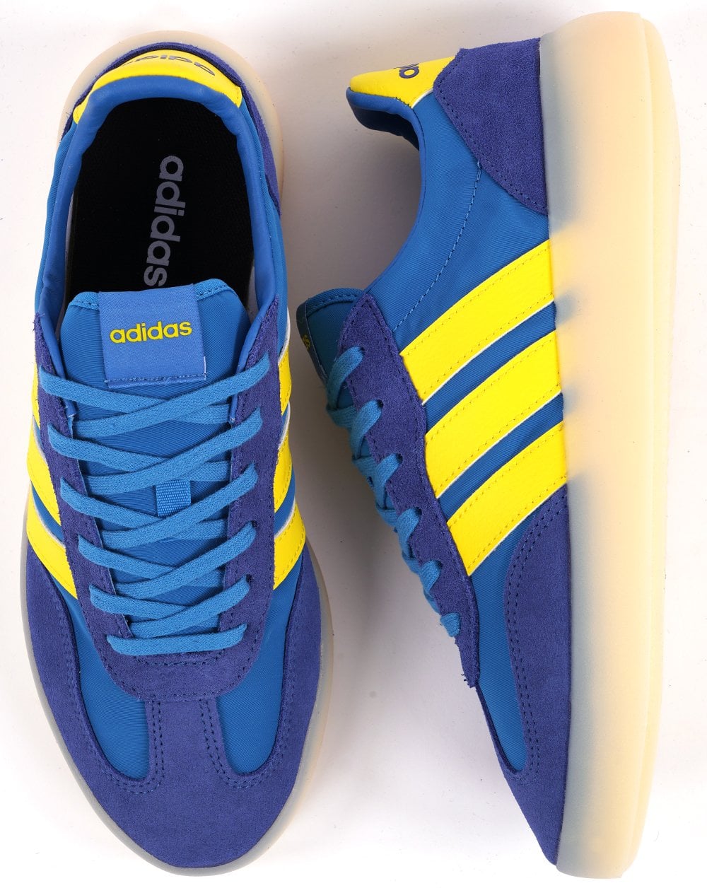 Adidas Barreda Trainers Royal Yellow Ice Sole