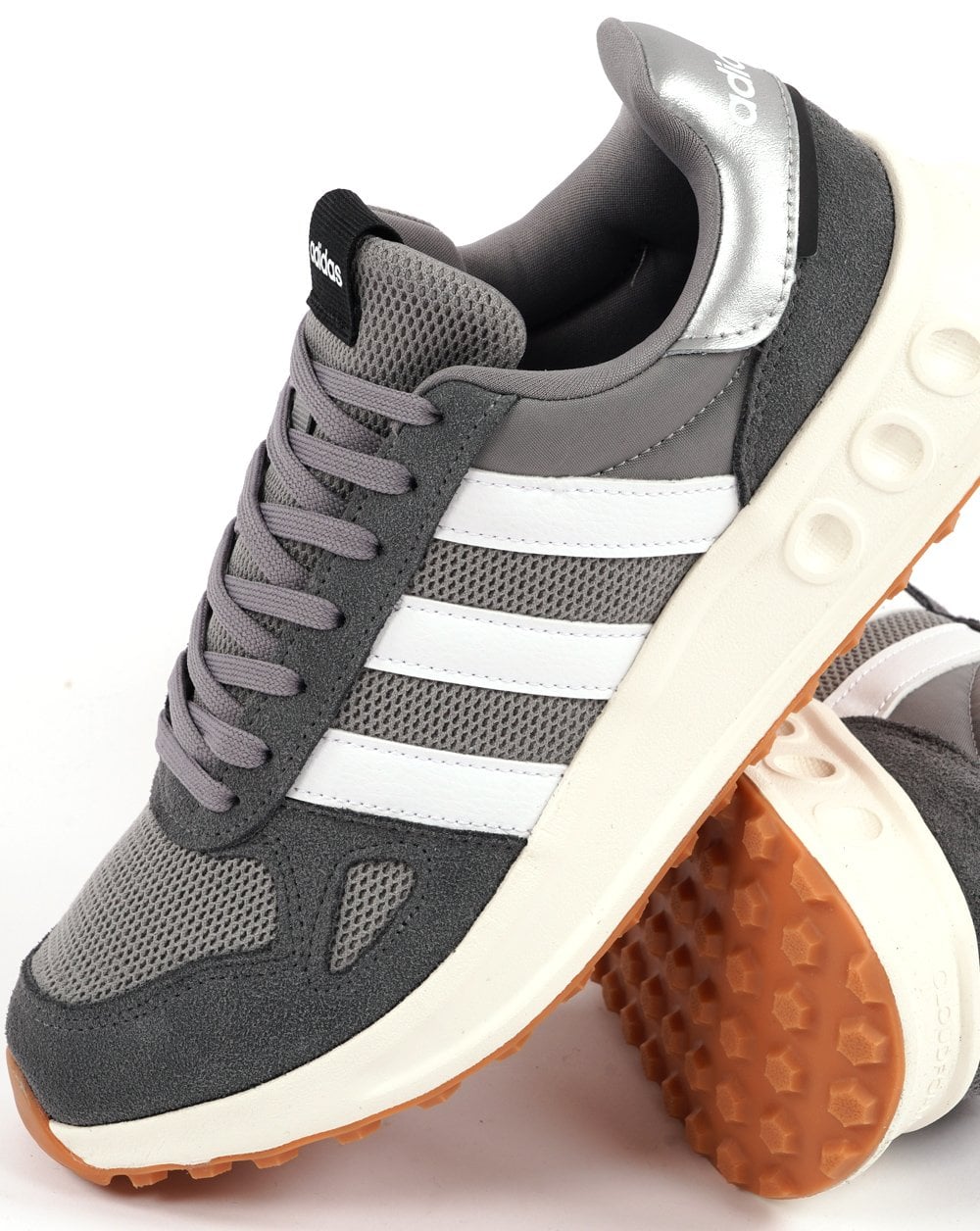 Adidas Run 84 Trainers Grey/White
