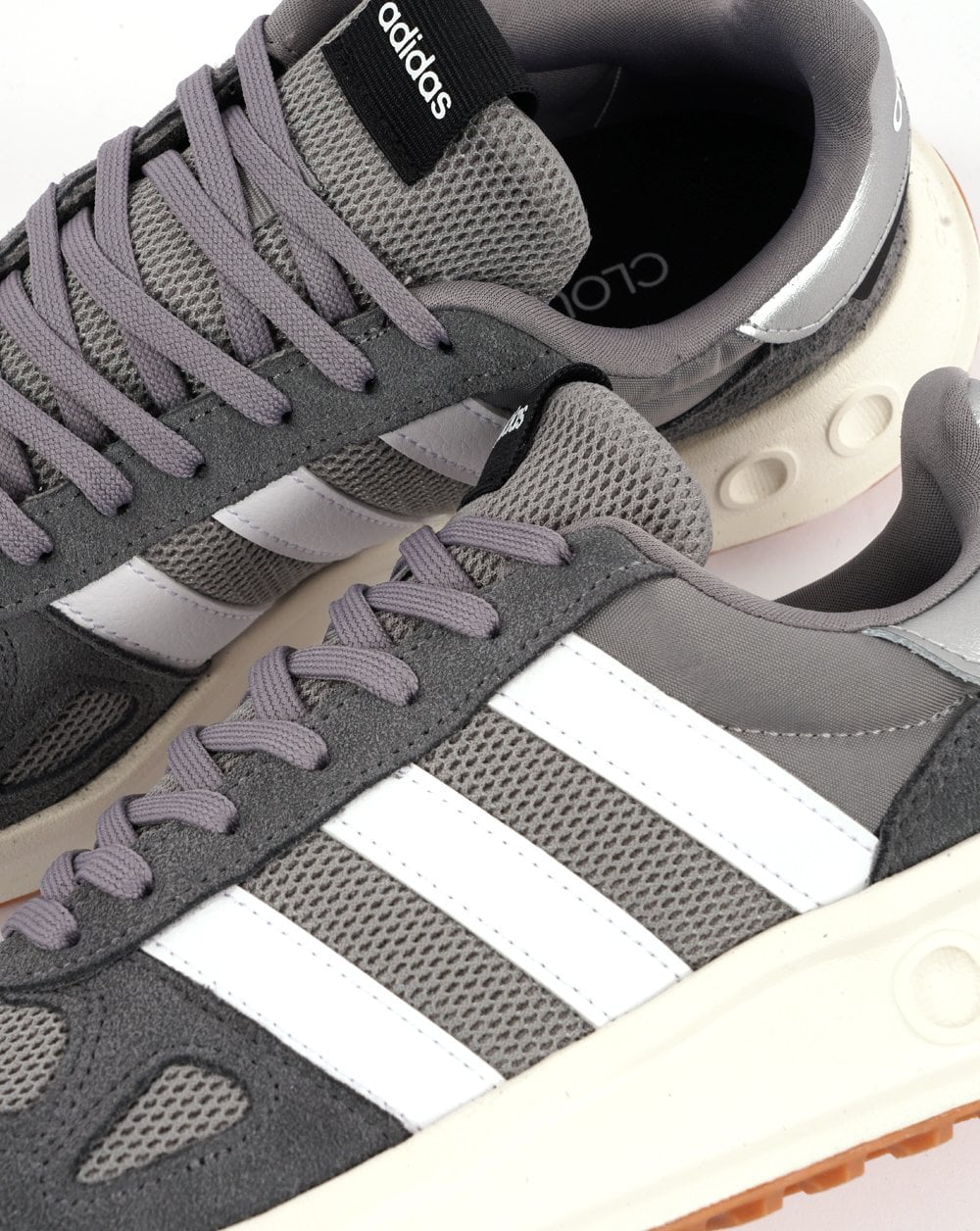 Adidas Run 84 Trainers Grey/White