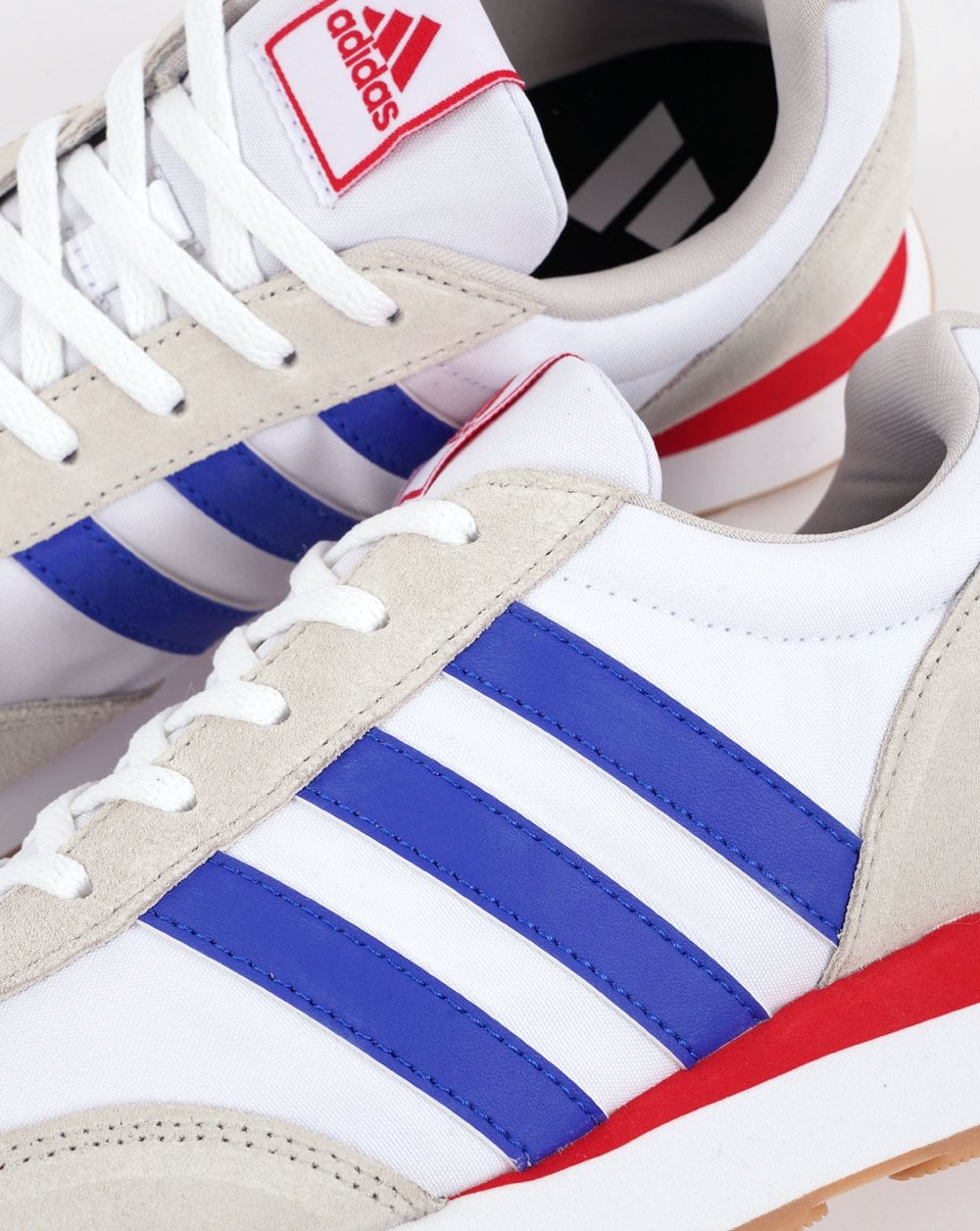 Adidas Run 60s Trainers White/Blue/Red