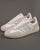 Adidas Barreda Leather Trainers White/ Grey ice sole