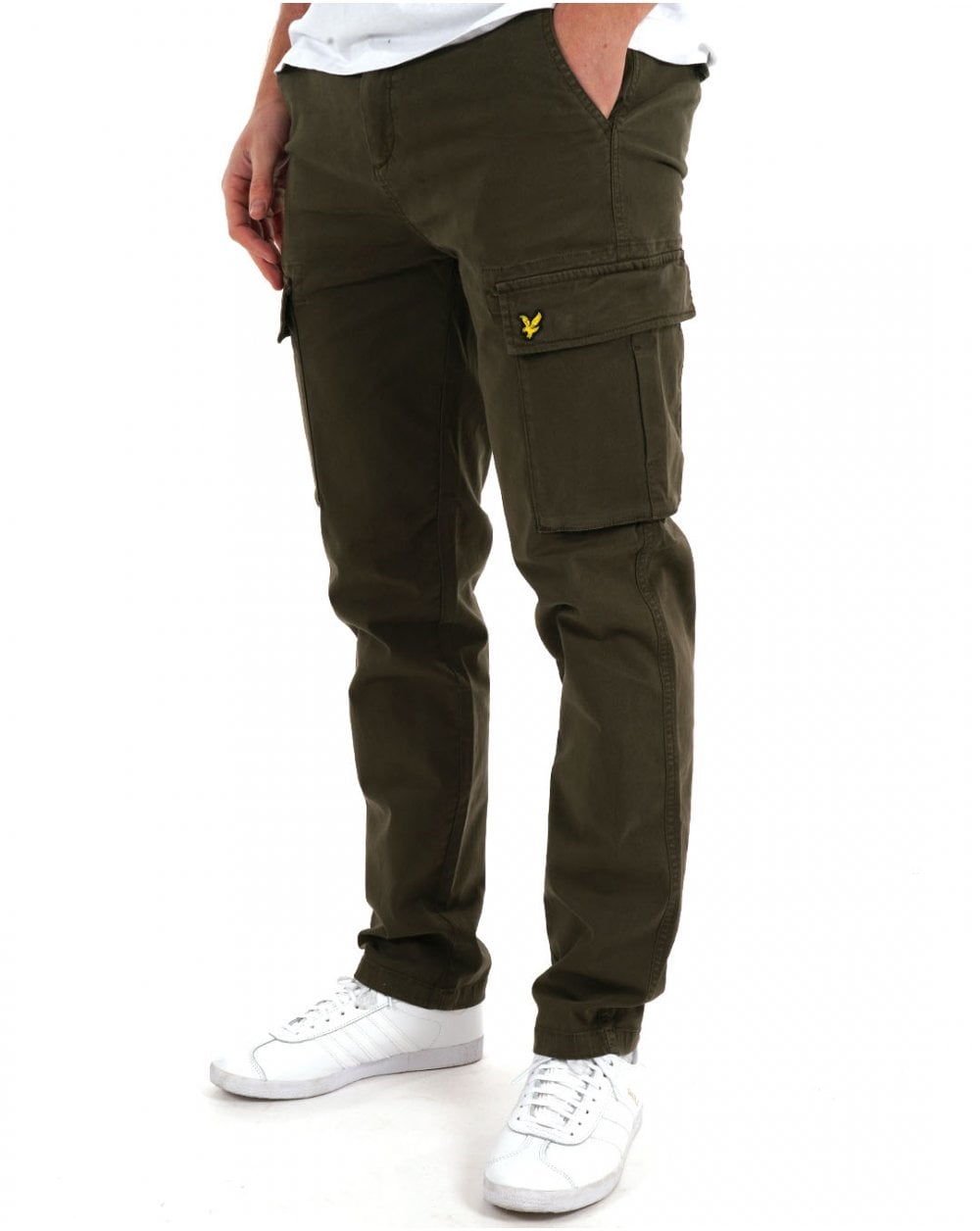 Lyle & Scott Cargo Pants Military Green