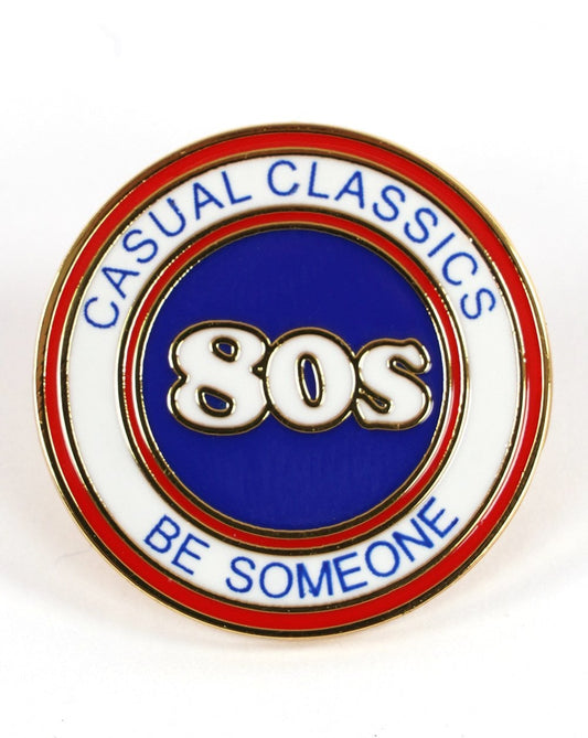 80s Casual Classics 80s Elite Pin Badge White/Red/Blue