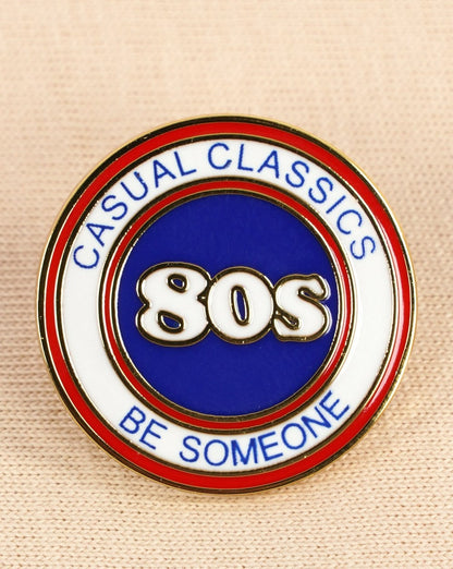 80s Casual Classics 80s Elite Pin Badge White/Red/Blue