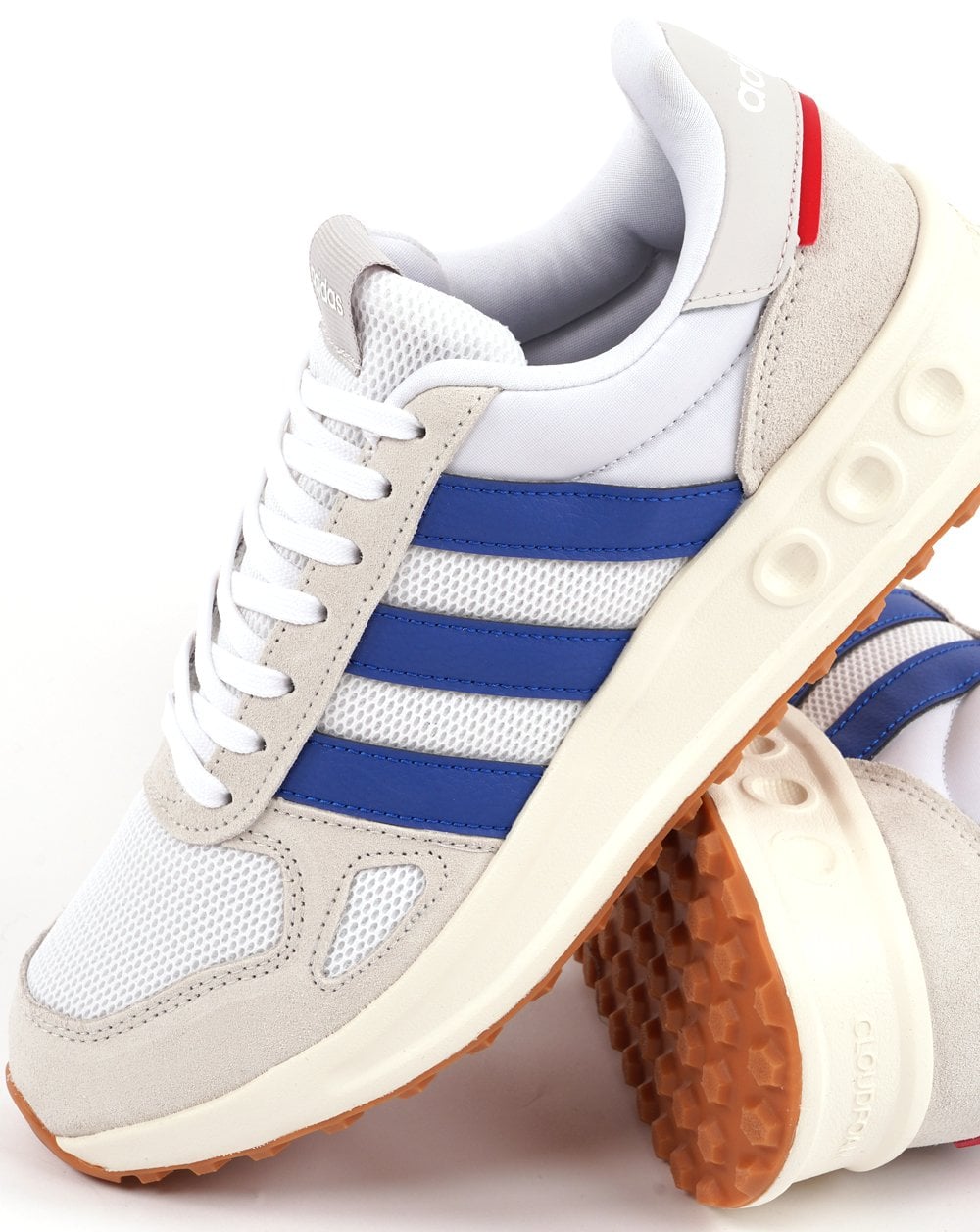 Adidas Run 84 Trainers White Royal