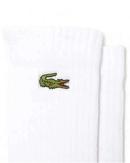 Lacoste Sport Socks Triple Pack White