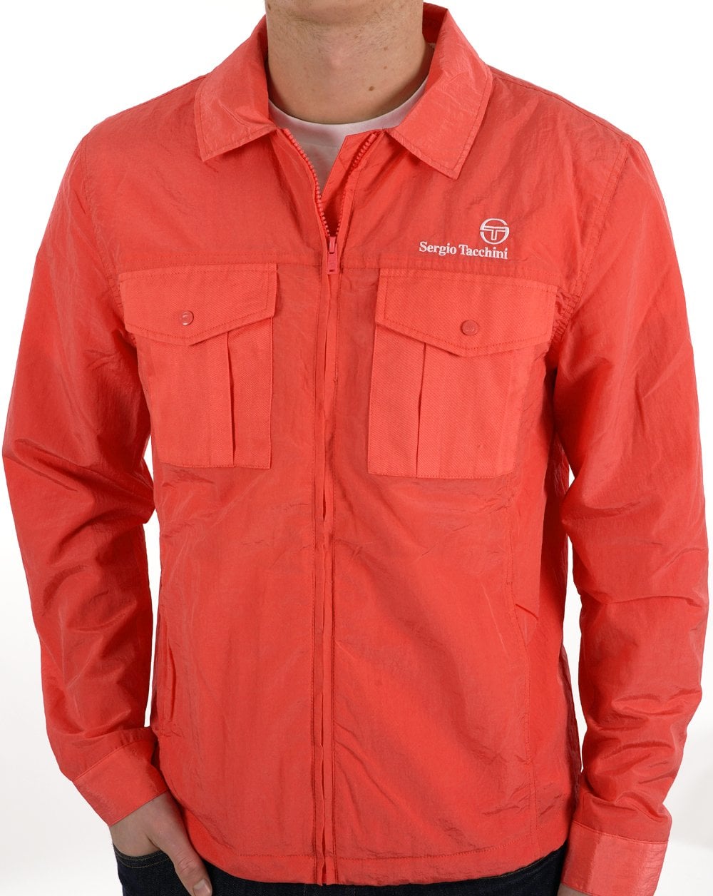 Sergio Tacchini Luciano Shacket Coral