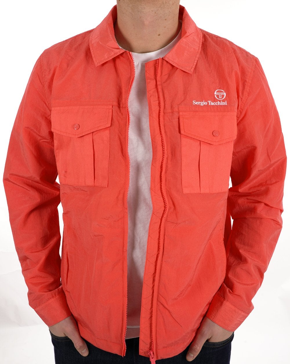 Sergio Tacchini Luciano Shacket Coral