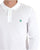 Benetton Long Sleeve Polo Shirt White