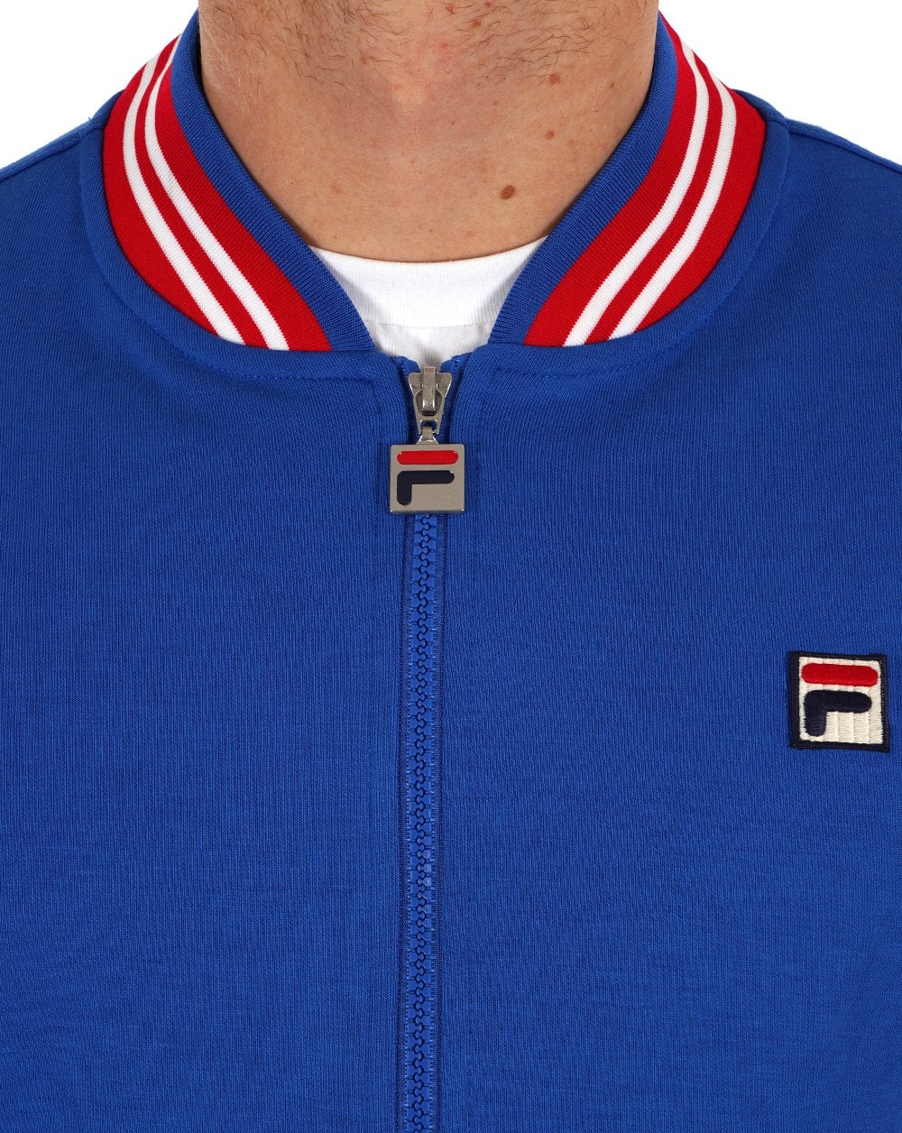 Fila Vintage Mk1 Settanta Track Top Royal / Red